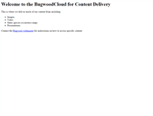 Tablet Screenshot of bugwoodcloud.org